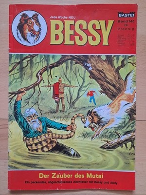 Bessy Nr.145 mit Poster - ORIGINAL ERSTAUFLAGE BASTEI COMIC Willy Vandersteen
