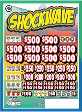 NEW pull tickets SHOCKWAVE - 5pt. Instant Tab...