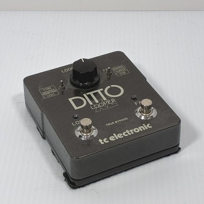 TC Electronic Ditto X2 Looper Stereo Effects Pedal True Bypass Charcoal Grey
