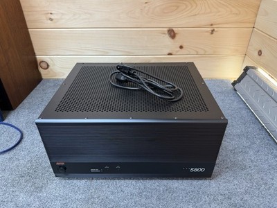   ADCOM GFA-5800 Stereo Power Amplifier -High Current Nelson Pass A/B BEAST!  