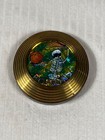 1990'S HEAVY BRASS POG SLAMMER! POISON HOLOGRAM DESIGN! FREE SHIPPING!!! — photo 1
