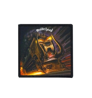Patch - C&D Visionary - Motörhead Orgasmatron 3.4''x3.45'' Iron-On NEW Music Band