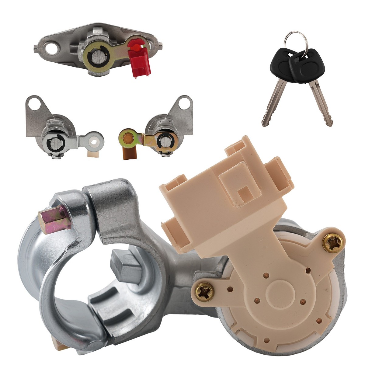 Complete Set Door Lock Ignition Switch For Toyota Corolla AE110