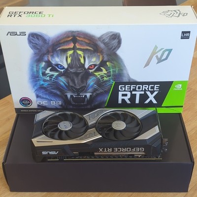 ASUS NVIDIA GeForce RTX 3060 Ti KO OC 8GB RGB Fan/Heatsink LHR