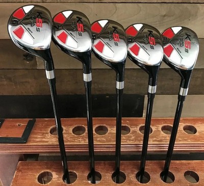 USED Tall Senior Mens Majek Golf +1'' Than Std Hybrid Partial Set (6-PW) 271-D9CG