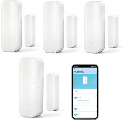 Wifi Türsensor Fenster Detektor: Smart Window Contact Sensor, Wireless Magnetic 