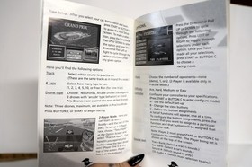 Virtua Racing (Sega Saturn, 1995) CIB - Manual + FOAM - Scratch Free Disc 🌟