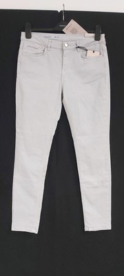 Jigsaw Garment Dye Richmond Herrenjeans UK Größe 32 Französisch hellgrau UVP £85 neu mit Etikett