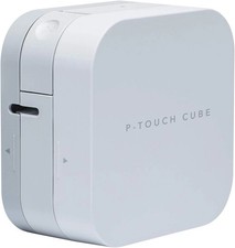 Image of BROTHER PT-P300BT Label Maker, Bluetooth, P-Touch 'CUBE' Label Printer