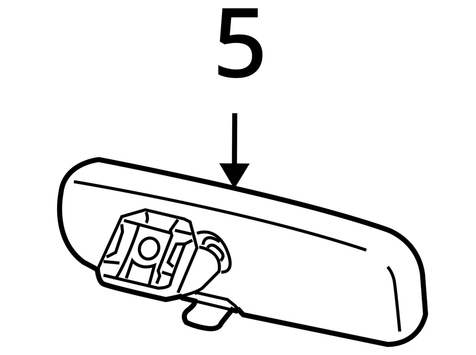 Espejo retrovisor compatible con 07-13 SX4 1942807 Foto 4 de 4