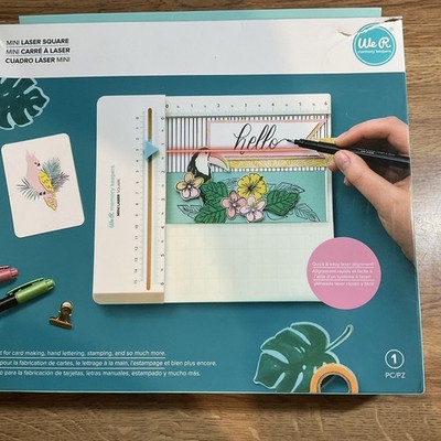 EUC We R Memory Keepers Mini Laser Square Crafting Scrapbooking