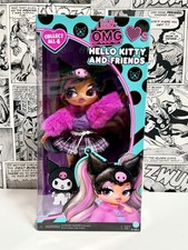 L.o.l. Surprise O.m.g. Loves Hello Kitty And Friends Kuromi 10 Doll New L.o.l. Surprise O.m.g. Loves Hello Kitty And Friends Kuromi 10 Doll New