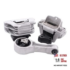 2.4L Engine Motor Mount and Automatic Transmission Mount Set for Dodge