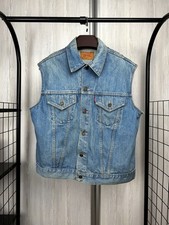 Levi  s vintage 60s type 3 big E denim trucker vest 705050217
