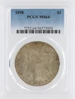 1898 Morgan Silver Dollar PCGS MS64 S$1 Philadelphia Minted No Reserve