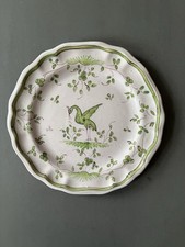 Assiette Faïence Moustiers XVIIIe