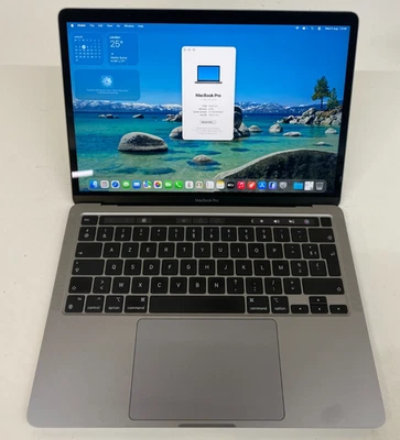 Apple MacBook Pro A2338 13.3" M1 8GB RAM 512GB SSD Space Grey Grade C French - Image 1 of 4