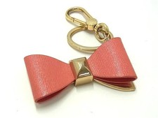 FURLA Leather Pink Gold Keychain Bag Charm  AB  Ages 14 