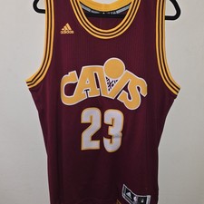 LeBron James 23 Cleveland Cavaliers Adidas Swingman Jersey Men's M NWT