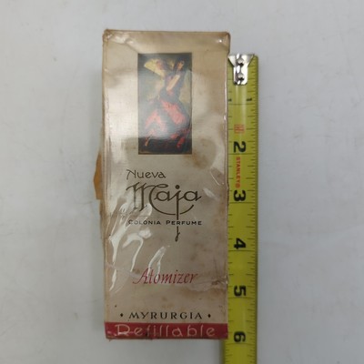 Myrurgia Nueva Maja Colonia Perfume 2oz Refillable Atomizer No. 787 - ''SEALED''
