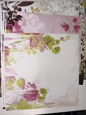 Basic Grey "SULTRY" Paper Crafting Scrapbooking Card Making Supplies New 12x12