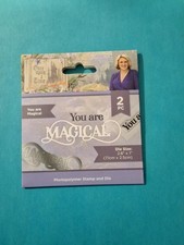 Crafters Companion NEW DIE And Stamp Set YOU ARE MAGICAL