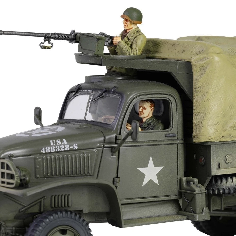 Forces of Valor 1:32 GMC CCKW-353B Cargo Truck US 1st Infantry Div LST Ship Ramp - Image 4 of 4