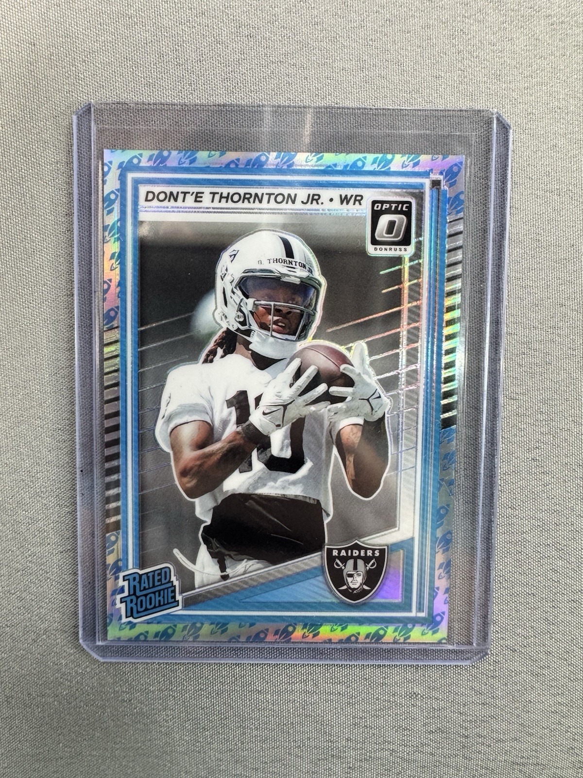 2025 Donruss Optic Dont’e Thornton Rocket Prizm Rookie RC 279 MINT SSP