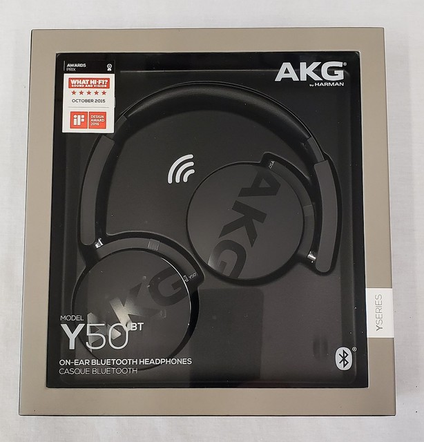 AKG Y50BT Black On the Ear Headphone for sale online | eBay