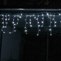 Led Eisregen Lichterkette 168Er 4,2M Kaltweiß-Weiß AußEn Fhs 12731