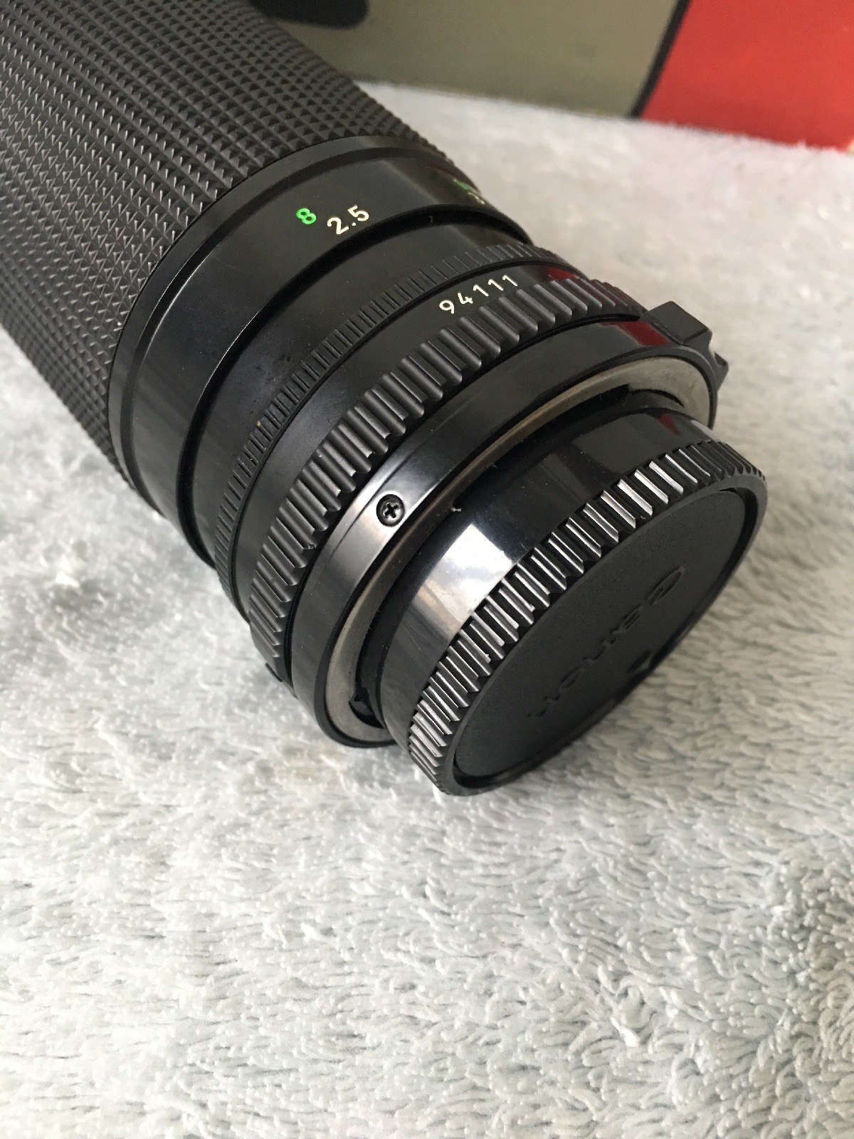 Canon F-1 + Sun 28mm F2.5 FD et un Canon FD 100-200mm F5.6 Analogue