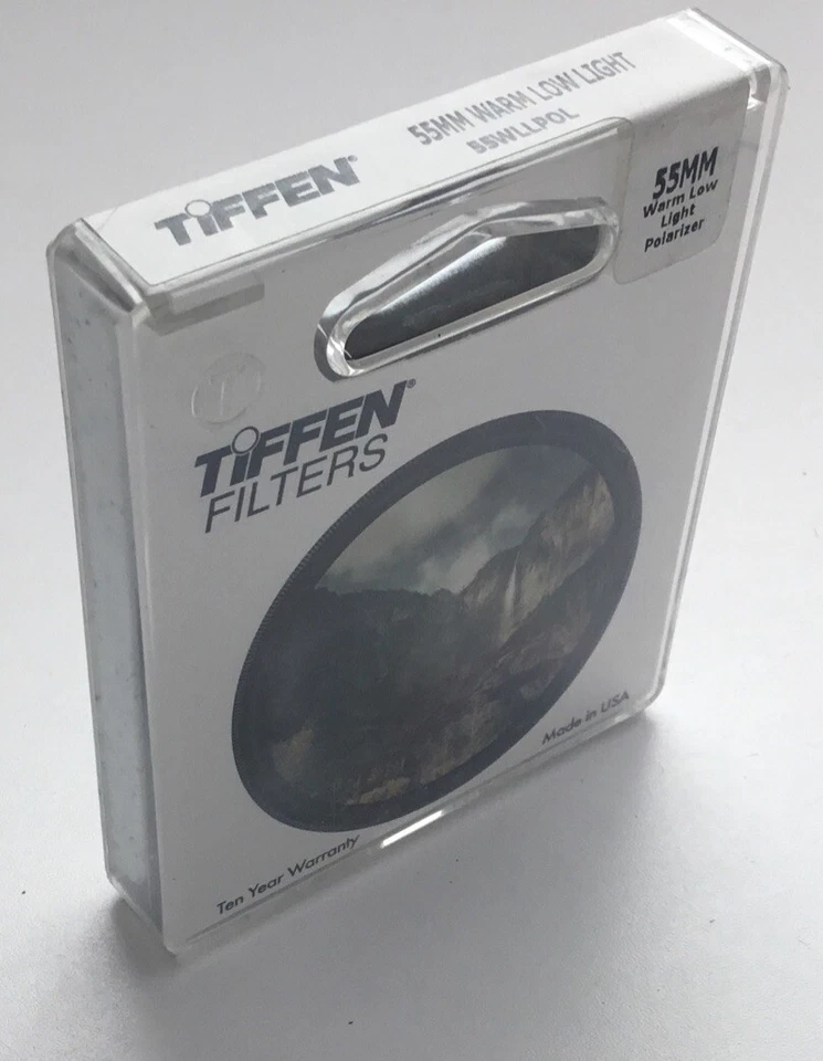 New Tiffen 55mm Warm Low Light Linear Polarizer Filter MFR #55WLLPOL - Image 3 of 4