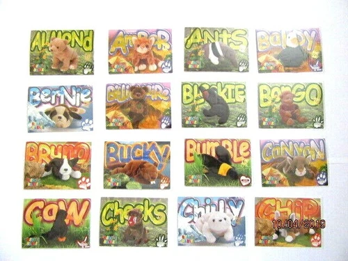 TY BEANIE BABIES COLLECTORS TRADING CARDS - ARTIST PROOFS - SERIES 3 1999