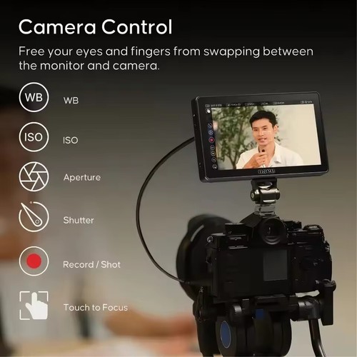 OSEE G7 Pro 7inch 4K 3000Nits Camera Field Monitor Touch-Screen SDI HDMI 3D-LUT - Picture 6 of 9