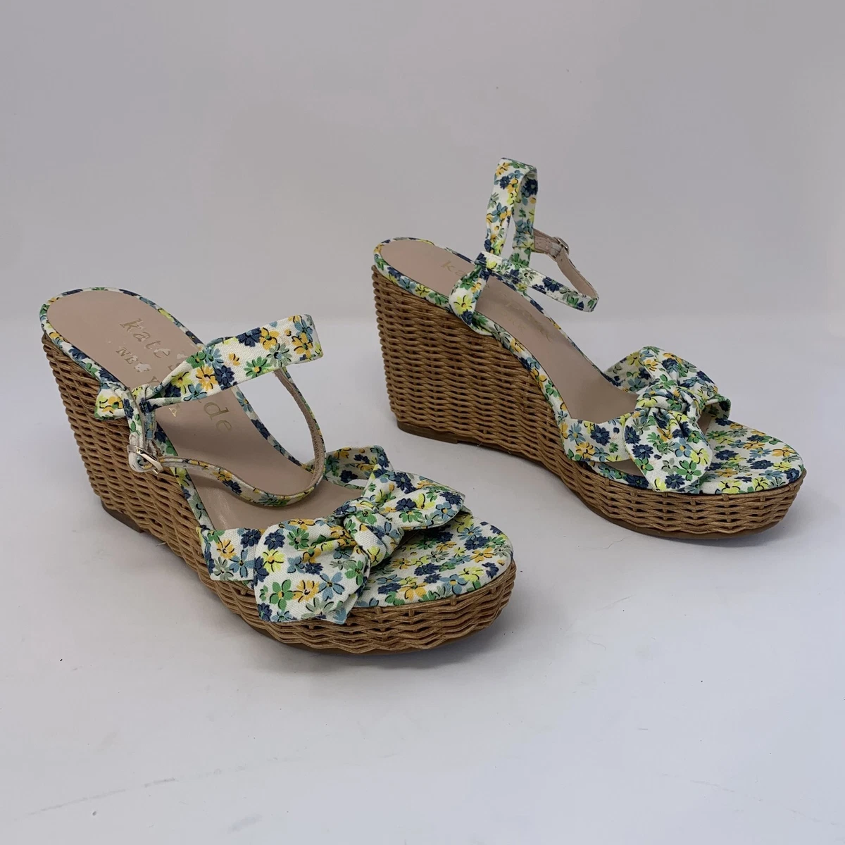 kate spade new york Wedge Floral Sandals for Women for sale  display picture 1