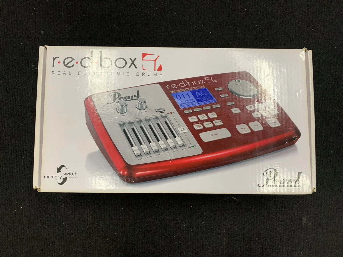 Pearl Redbox RBM 20 electronic drum module drums brain E Pro kit