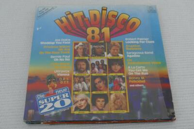 VA Sampler - Super 20 - Hit-Disco '81 - Original Hits - Pop 80s - Album Vinyl LP