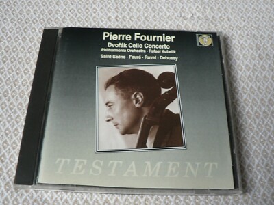 Pierre Fournier - Dvorak, Saint-Saens: Cellokonzert - Kubelik - CD Testament