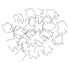 Sealey Wave Staple 0.6mm 100 Pieces For SDL14 SDL15 Welding Repair Kit RE06W