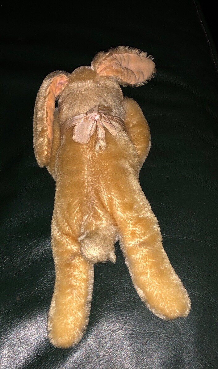 ★セール★ビンテージシュタイフ Floppy rabbit VINTAGE STEIFF 7317 MOHAIR FLOPPY SLEEPING STRETCHED OUT 8