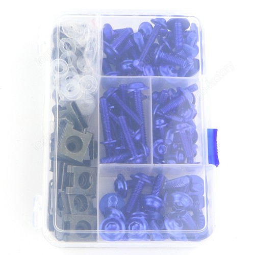 CNC Complete Fairing Bolts Kit Bodywork Screws Fasteners Fit For Kawasaki Ninja - Picture 22 of 26