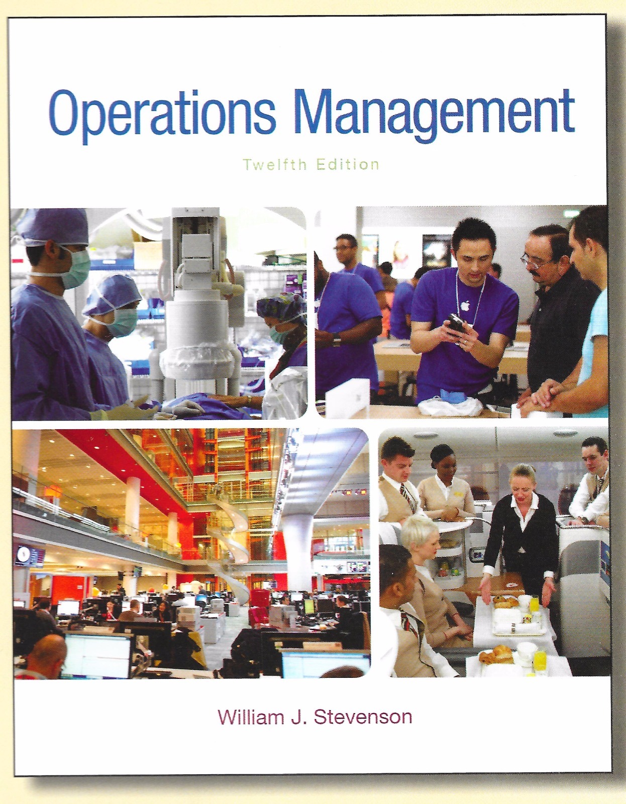 Operations Management, by Stevenson, 12th Edition Loose Leaf Binder ...