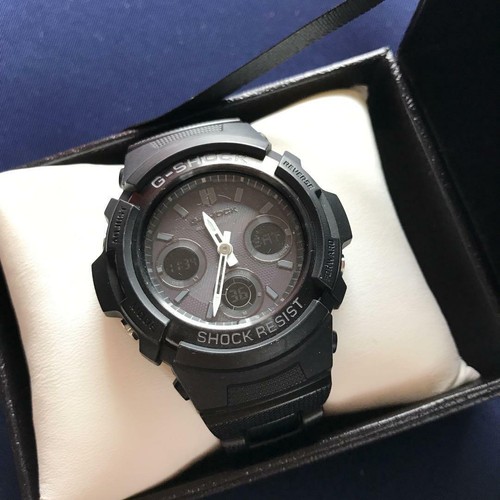 CASIO G-SHOCK SHOCK RESIST men's wristwatch gray black 5230 JA Japan rubber  | eBay