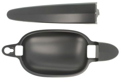 Poignée de porte droite BMW Série 5 E60 E61 en ABS renforcé finition noire premium