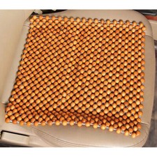 1pc Wood Bead Car Seat Cushion Wooden Beads Cover Pad Massage for Car Truck SUV