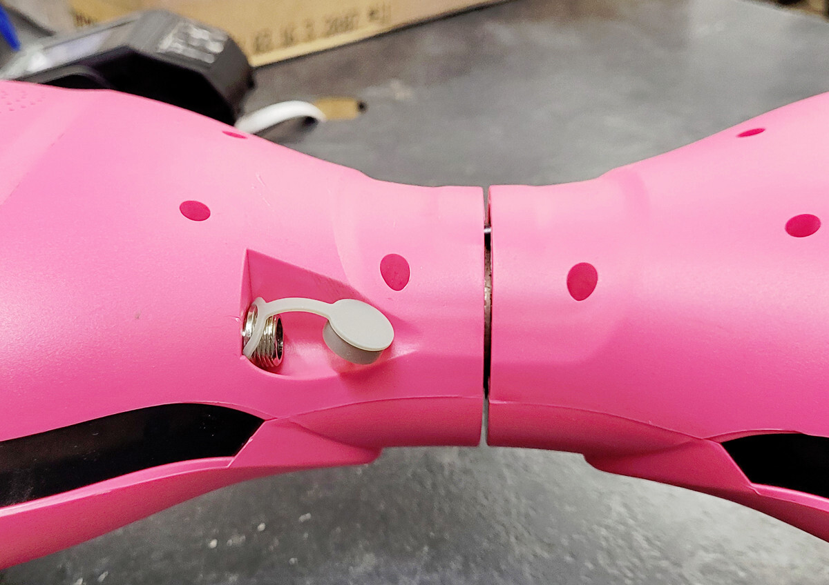 Tomoloo Q3-C Pink Self Balancing Scooter No Charger For Parts Or Repair