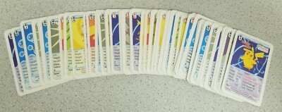 Pokmon Funskool (INDIA) Vintage 52 Playing Cards - Pikachu - Squirtle LP -  Htf | eBay