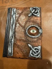 Unique covered notebook - Very Unique - Pre owned - 