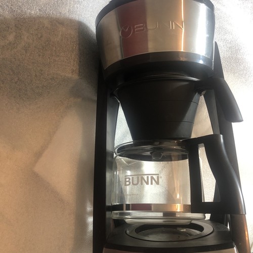 BUNN Heat N' Brew 10 Cup Programmable Coffee Maker Stainless Steel