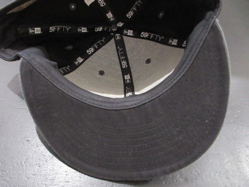 Los Angeles Clippers Hat Cap Fitted Mens 7 1/8 Black Gray NBA Basketball New Era - Picture 7 of 8